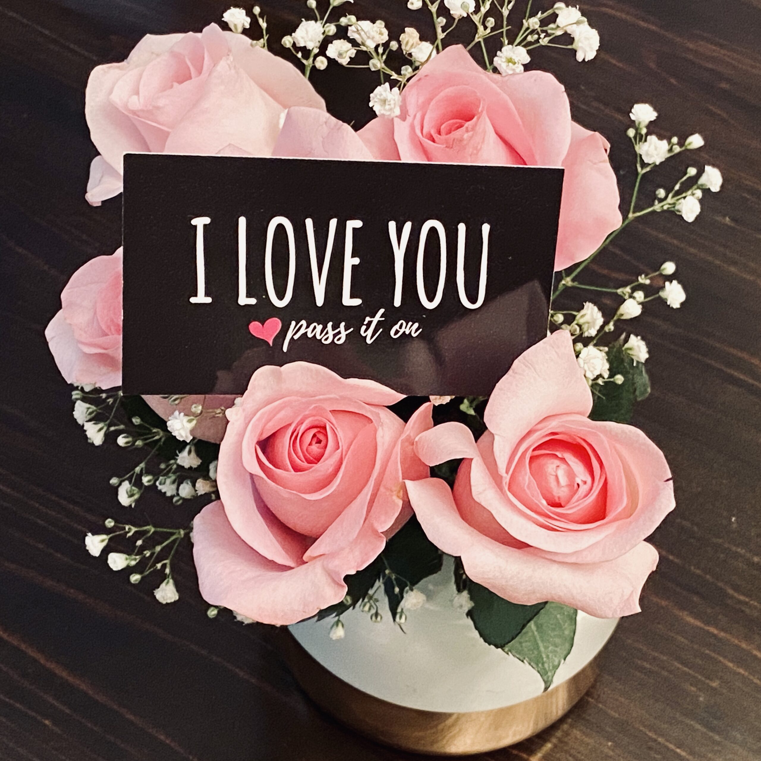 They go really great with flowers.